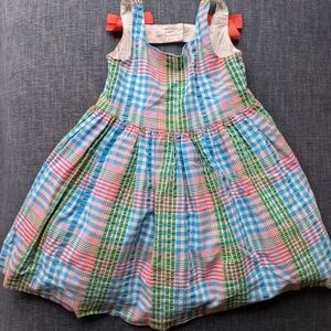 Janie and Jack Multicolor Plaid Dress